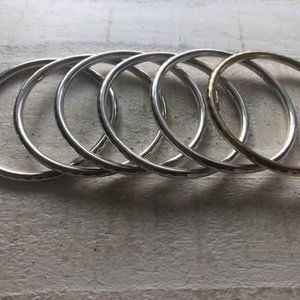 Roberto Coin Marellato Set of 6 bangle bracelets